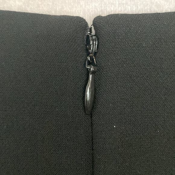 Diane Von Furstenberg DVF Black Katrina Square Neck Line Sheath Dress Size 2 - Picture 7 of 11